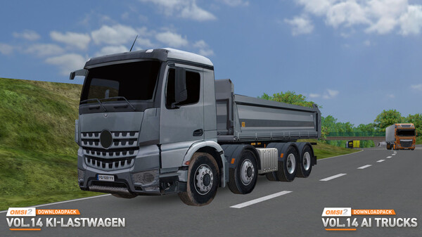 OMSI 2 Add-on Downloadpack Vol. 14 - KI-Lastwagen — скриншот 9