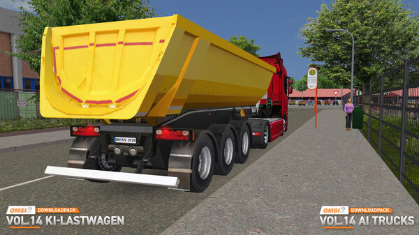 Screenshot z OMSI 2 Add-on Downloadpack Vol. 14 - KI-Lastwagen