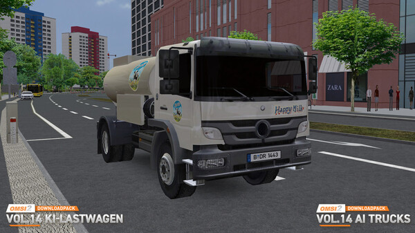 OMSI 2 Add-on Downloadpack Vol. 14 - KI-Lastwagen — скриншот 15