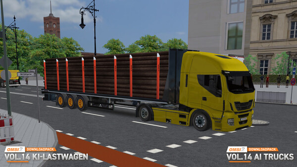 Screenshot z OMSI 2 Add-on Downloadpack Vol. 14 - KI-Lastwagen