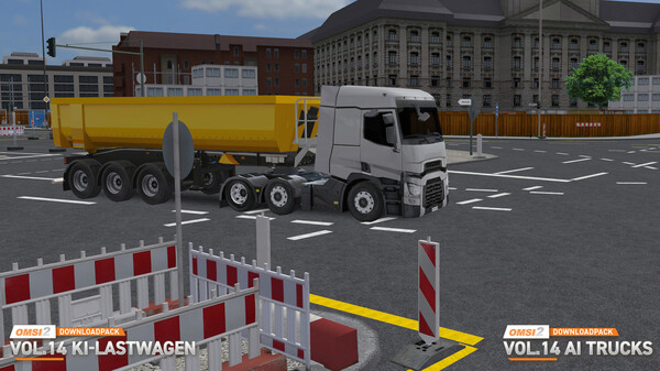 Screenshot z OMSI 2 Add-on Downloadpack Vol. 14 - KI-Lastwagen