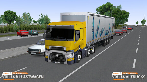 Screenshot z OMSI 2 Add-on Downloadpack Vol. 14 - KI-Lastwagen