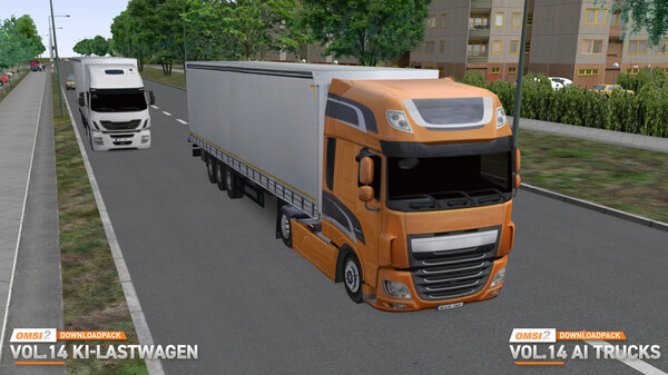 Screenshot z OMSI 2 Add-on Downloadpack Vol. 14 - KI-Lastwagen