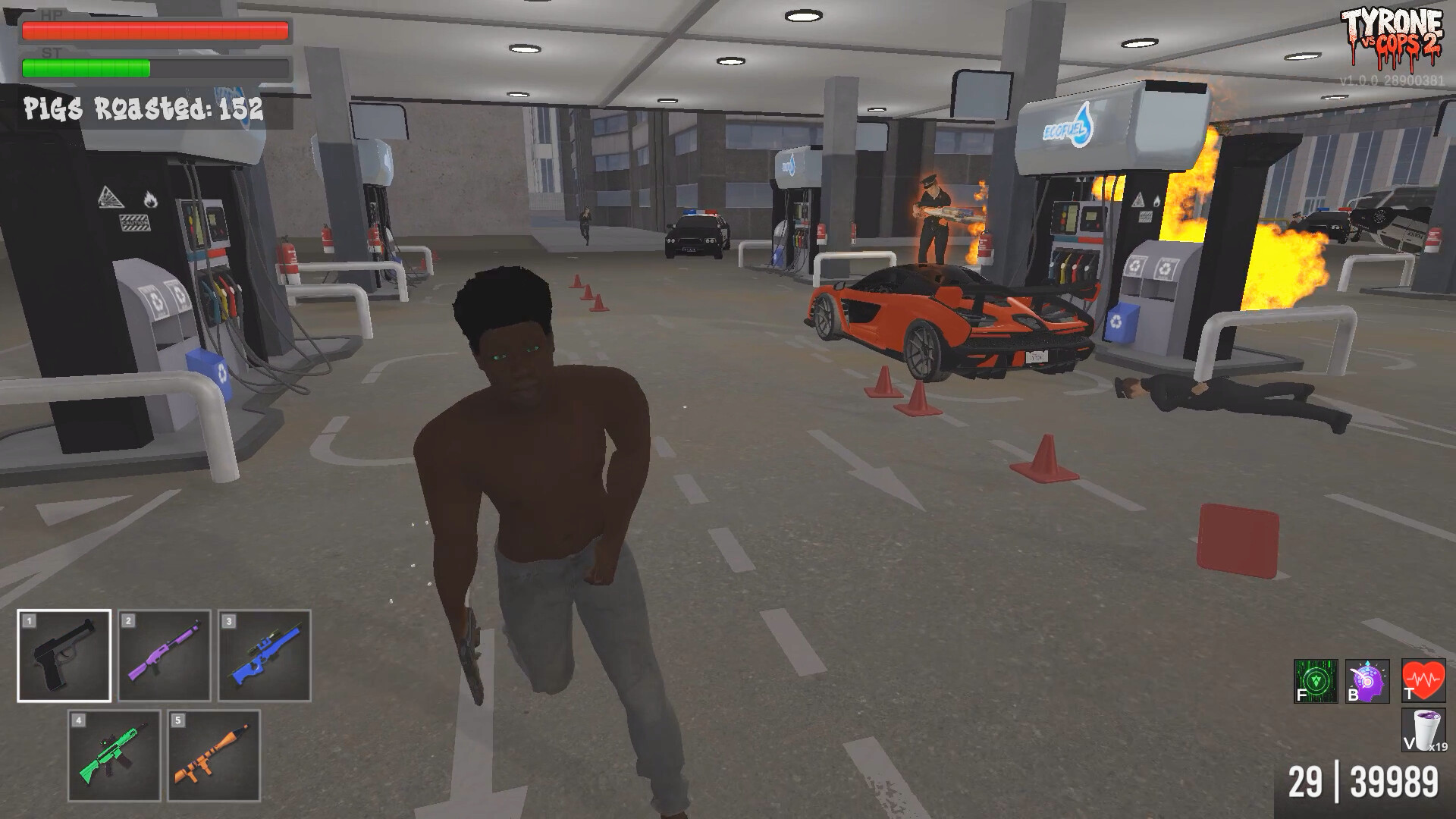 TYRONE vs COPS 2 screenshot #1