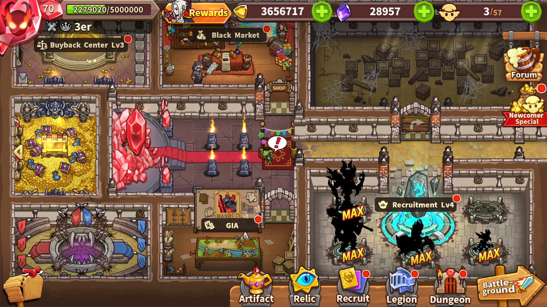 Idle Legion screenshot #3