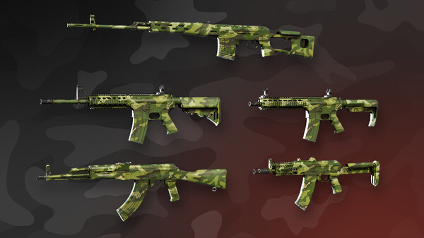 Screenshot z "Guerilla" Skin Set