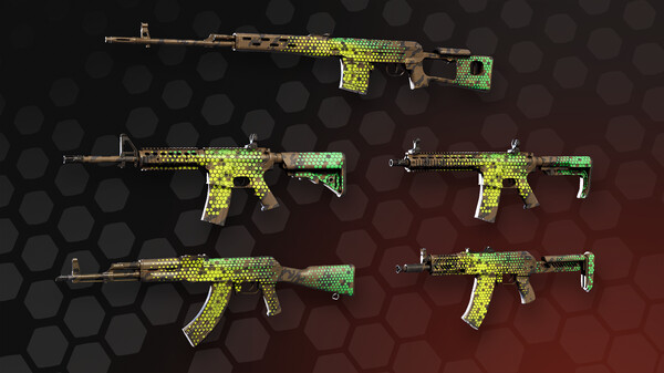 Screenshot z "Beehive" Skin Set