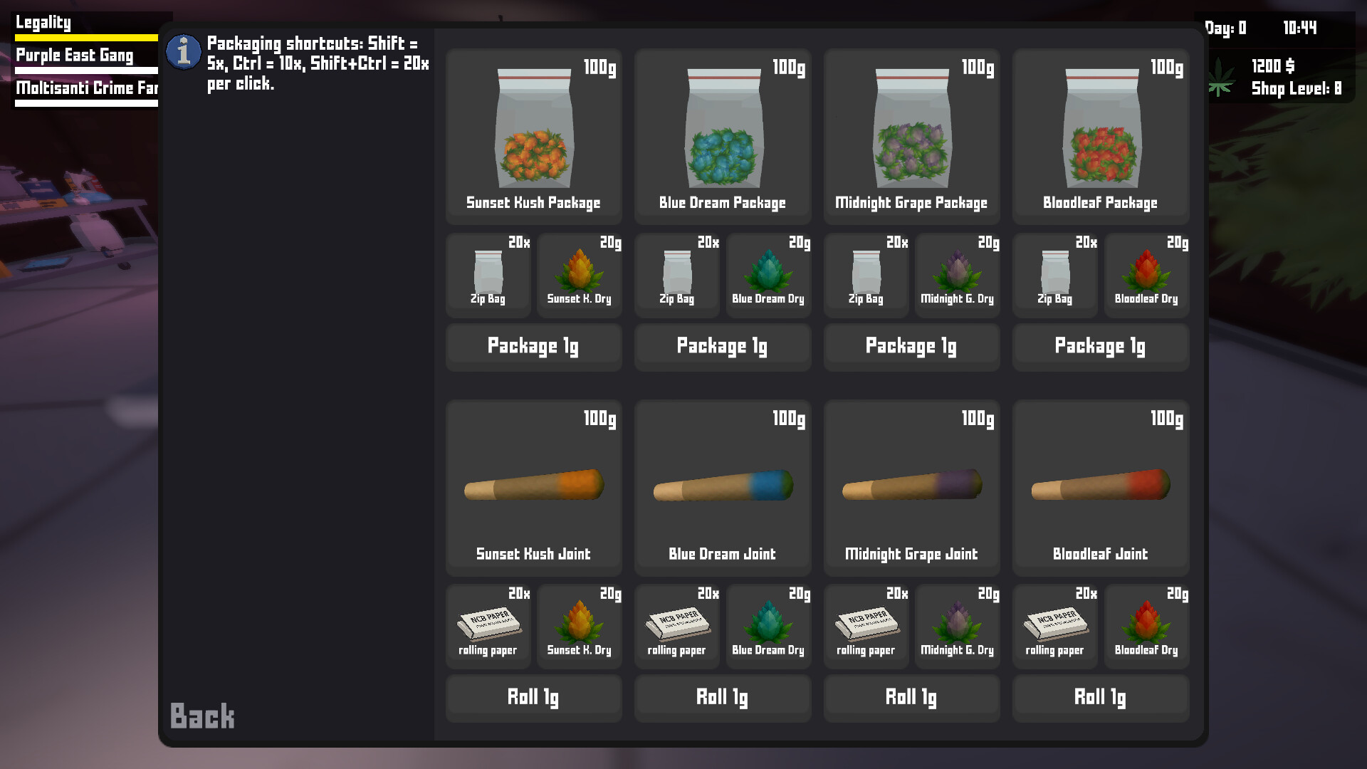 Weed Store Simulator screenshot screenshot 2