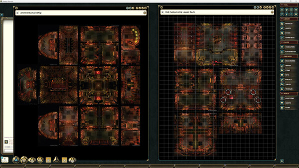 Fantasy Grounds - Star Trek Adventures: The Next Generation Klingon Tile Set