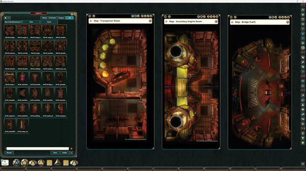 Fantasy Grounds - Star Trek Adventures: The Next Generation Klingon Tile Set