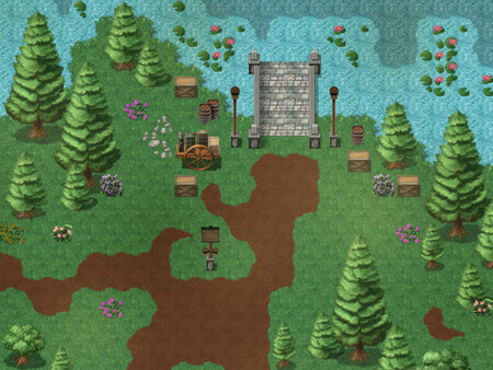 RPG Maker MV - KR Idyllic Village Tileset