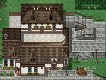 RPG Maker MZ - KR Idyllic Village Tileset