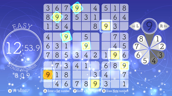 Screenshot of Sudoku Relax