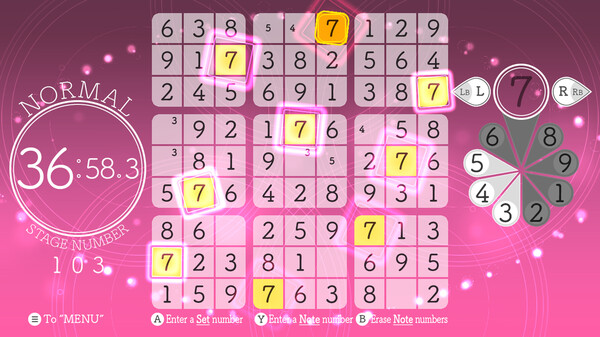 Screenshot of Sudoku Relax