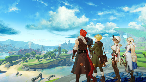 Screenshot of Atelier Ryza 3: Alchemist of the End & the Secret Key DX gameplay showing in-action mechanics