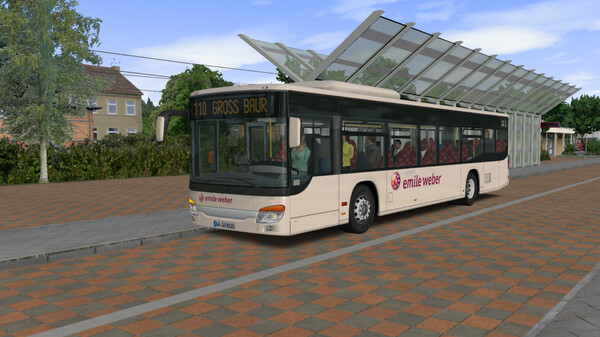 Screenshot z OMSI 2 Add-On S400NF City Bus Series