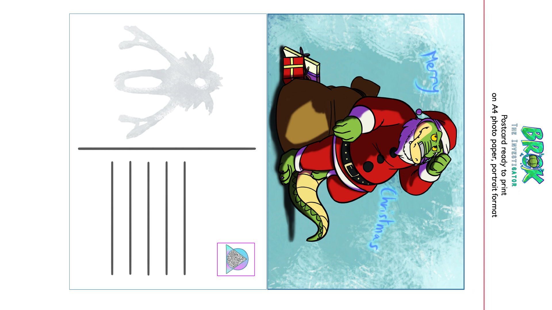 Скриншот игры BROK: Natal Tail, A New Christmas Special