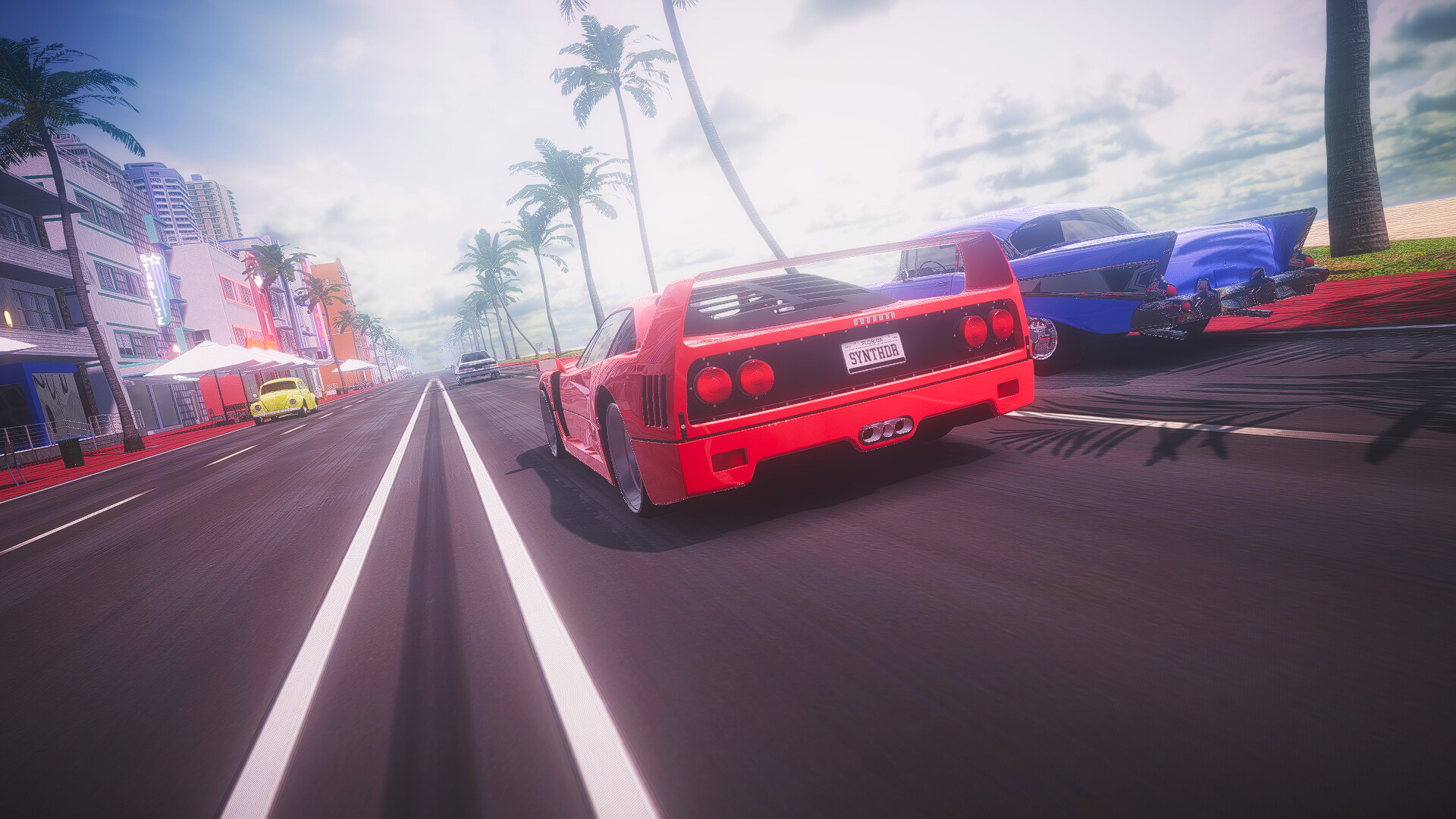 Synthwave Driver – Screenshot 11