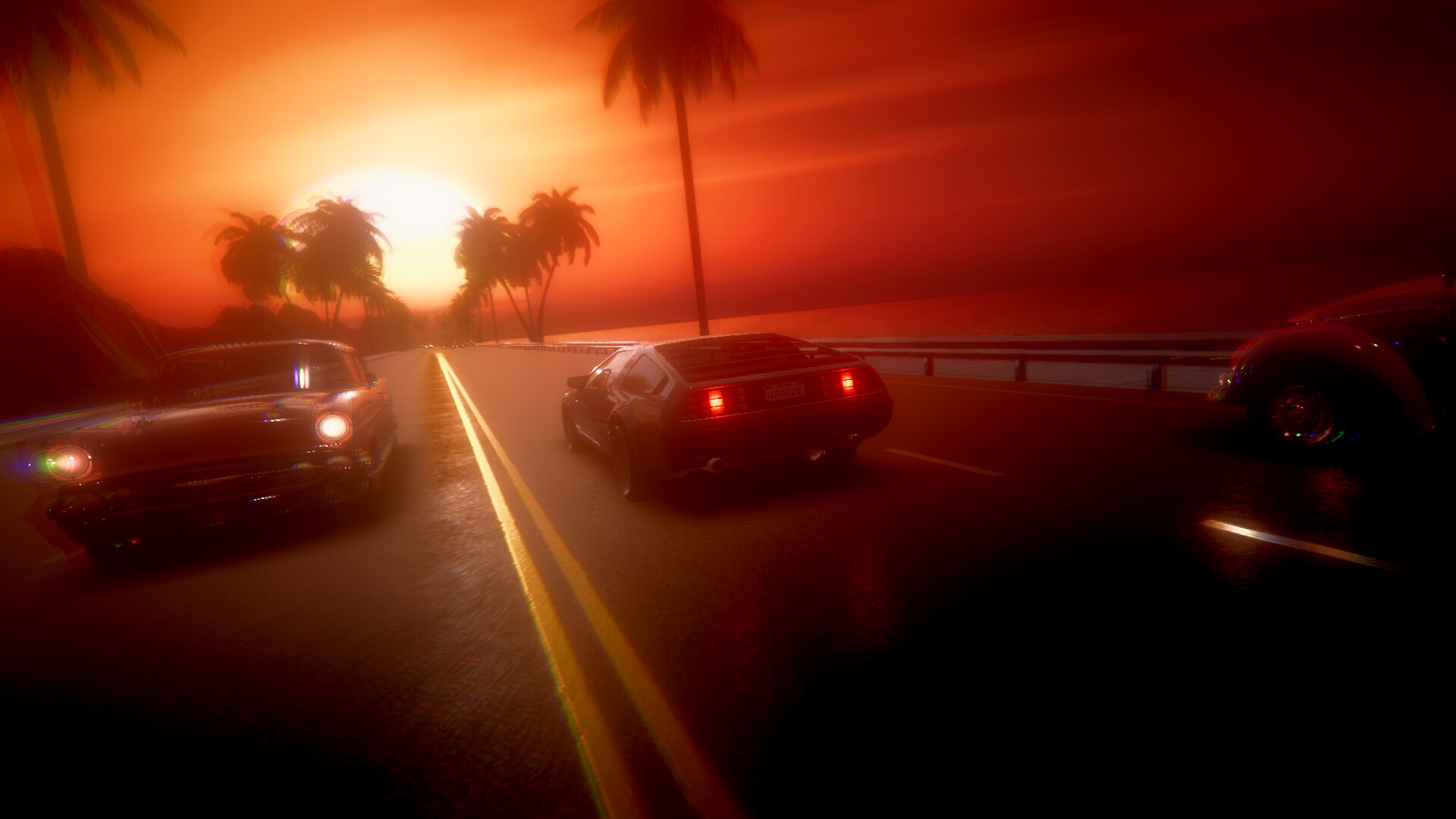Synthwave Driver – Screenshot 9