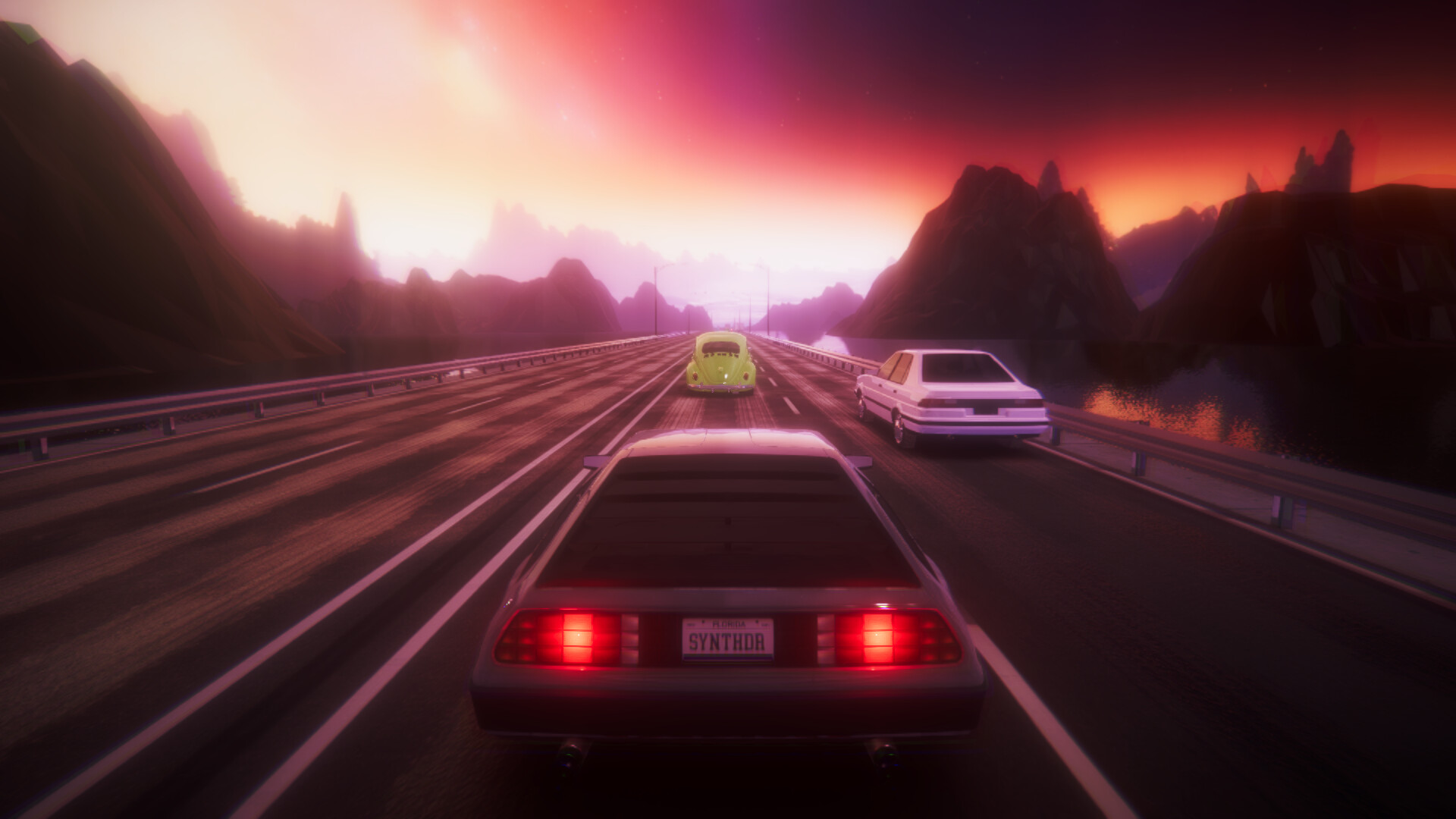 Synthwave Driver – Screenshot 13
