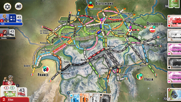 Ticket to Ride® - Switzerland Expansion