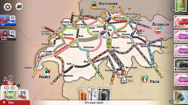 Ticket to Ride®: Switzerland Expansion screenshot 4