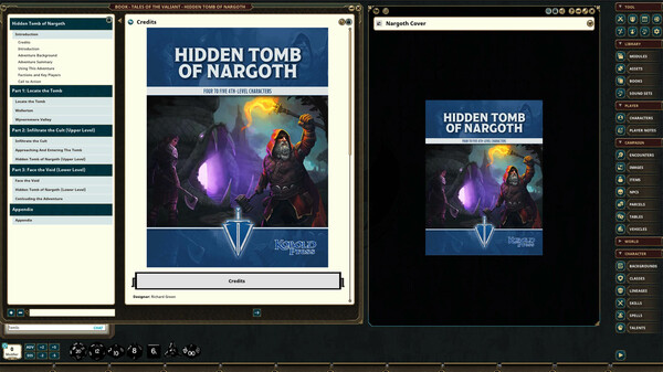 Fantasy Grounds - Hidden Tomb of Nargoth