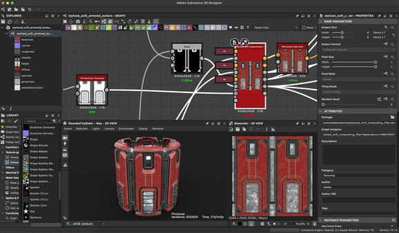 Substance 3D Designer 2025