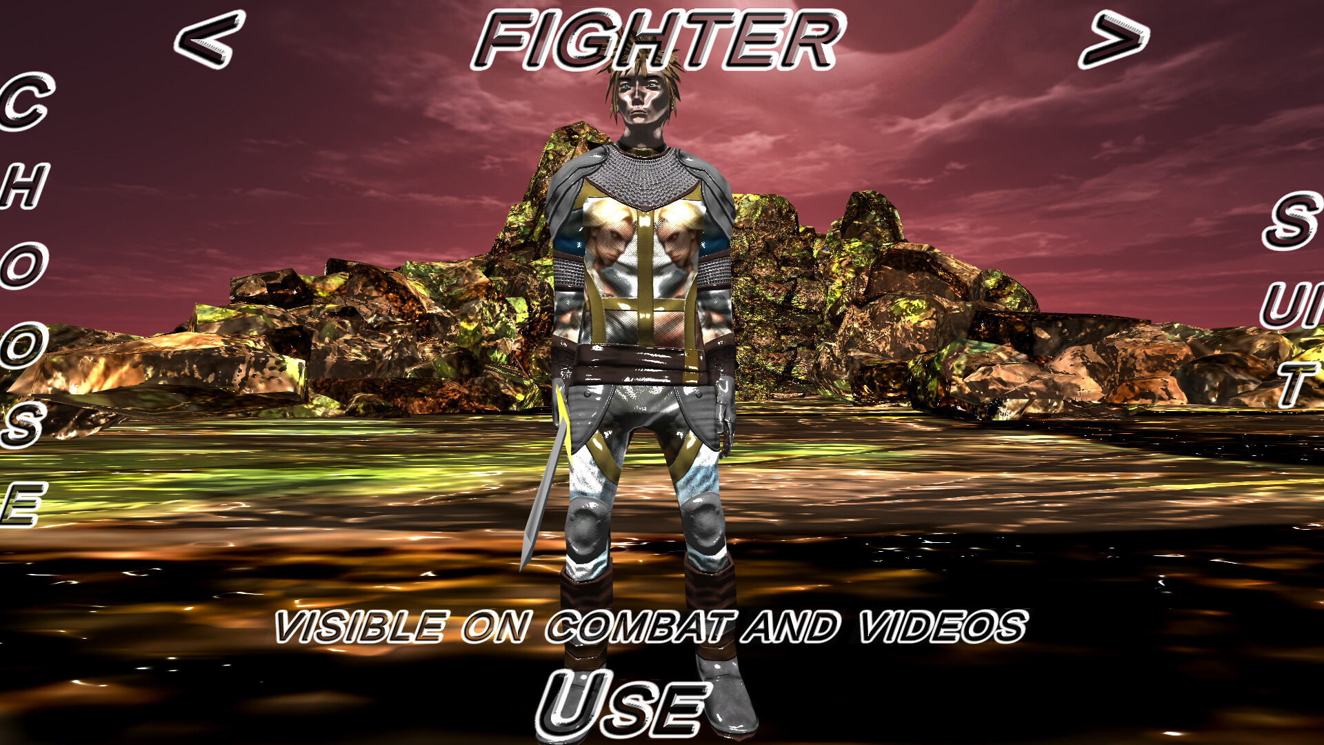 Hack And Slash Fury - Fighter Armor PC gameplay screenshot 1 of 1