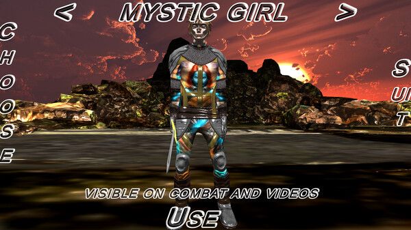 Hack And Slash Fury - Mystic Girl Armor