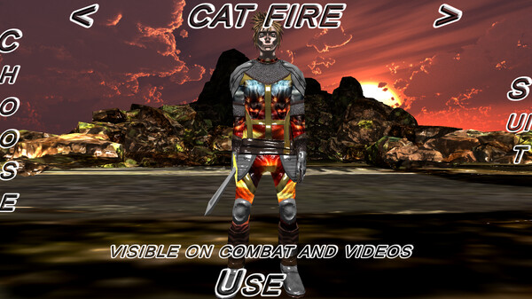 Hack And Slash Fury - Cat Fire Armor