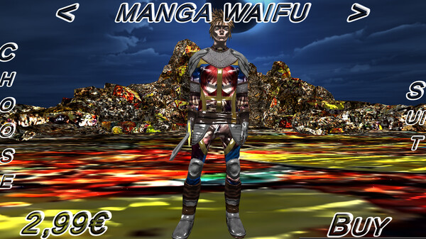 Скриншот из Hack And Slash Fury - Manga Waifu Armor