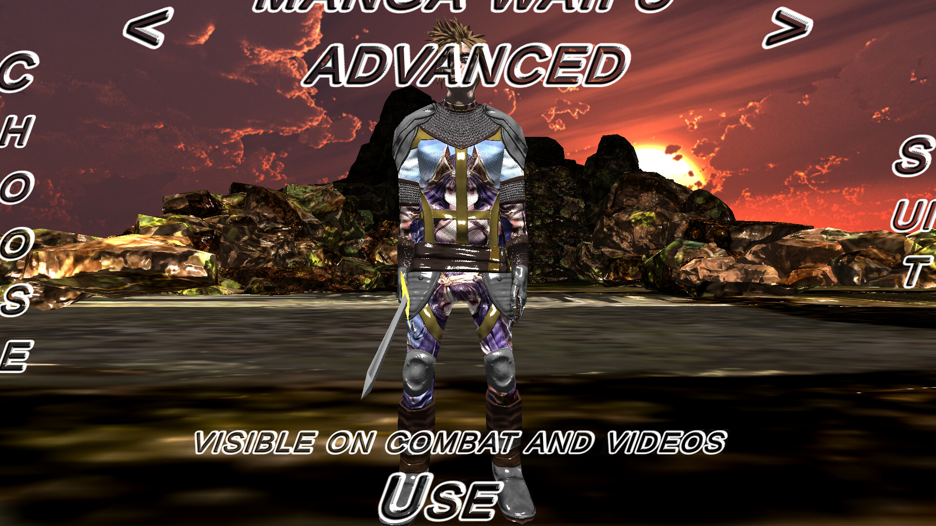 Hack And Slash Fury - Manga Waifu Advanced Armor Featured Screenshot #1