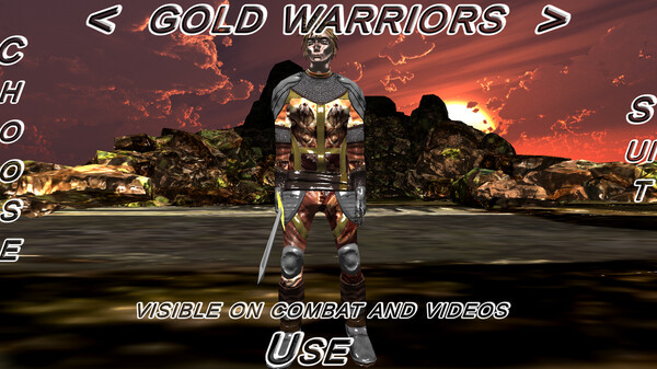 Hack And Slash Fury - Gold Warriors Armor