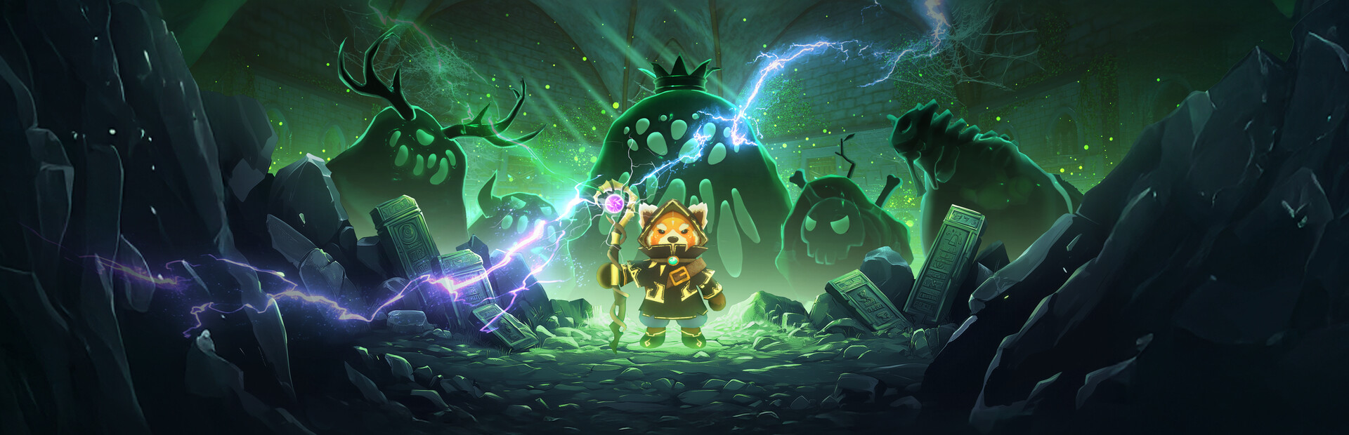 Slime Rush : Leshy and the Magic Book