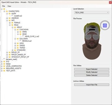 OpenCAGE screenshot 3