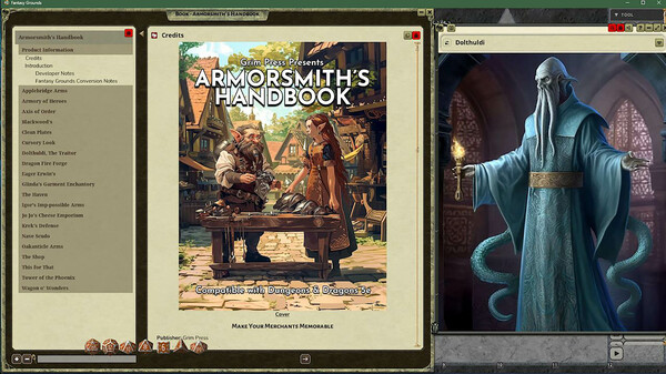 Fantasy Grounds - Armorsmith's Handbook