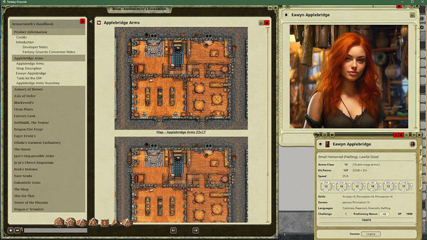Fantasy Grounds - Armorsmith's Handbook
