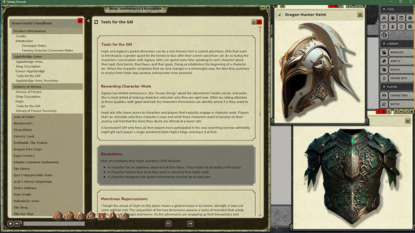 Fantasy Grounds - Armorsmith's Handbook