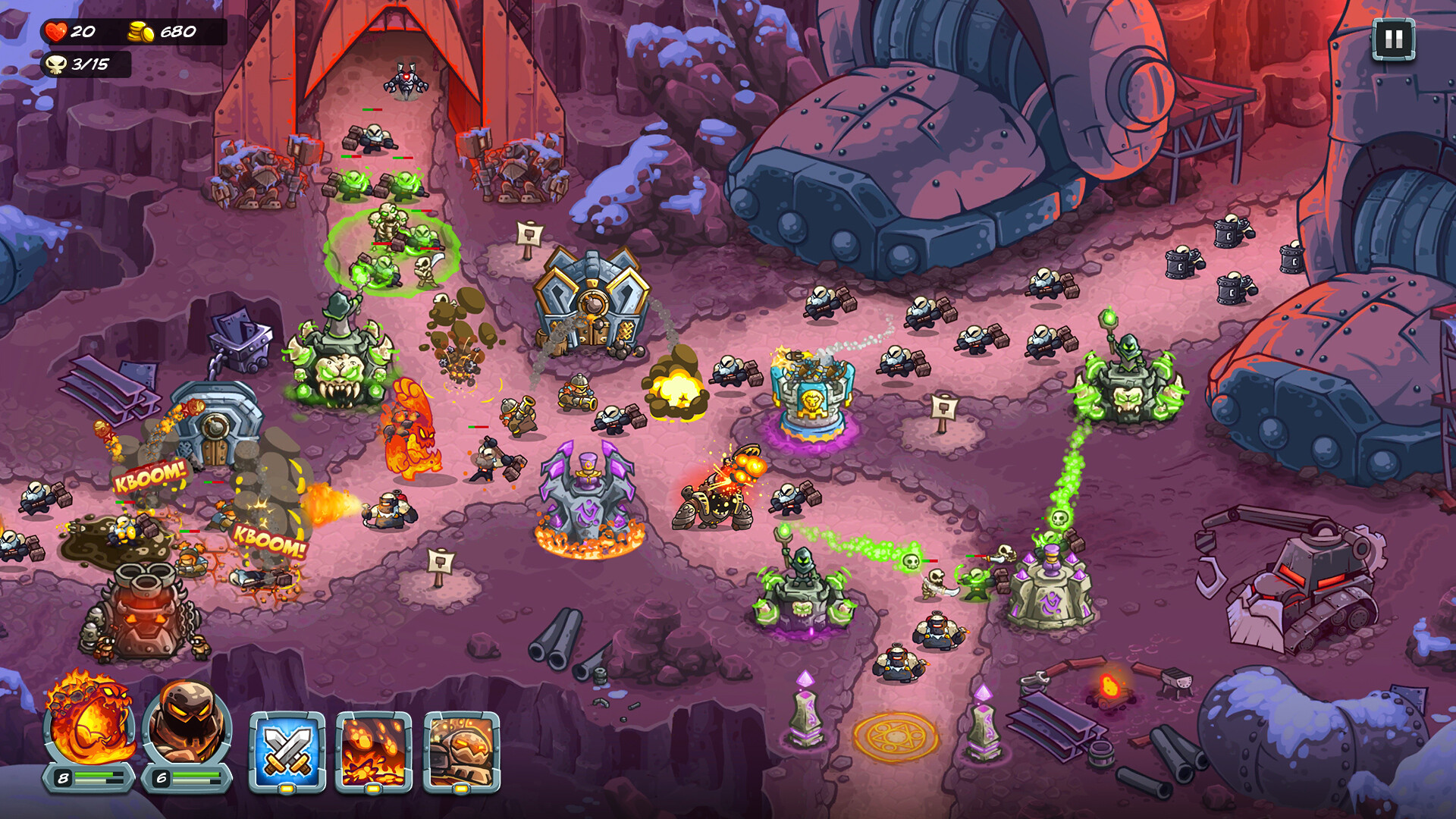 Kingdom Rush 5: Alliance TD - Colossal Dwarfare Campaign Featured Screenshot #1