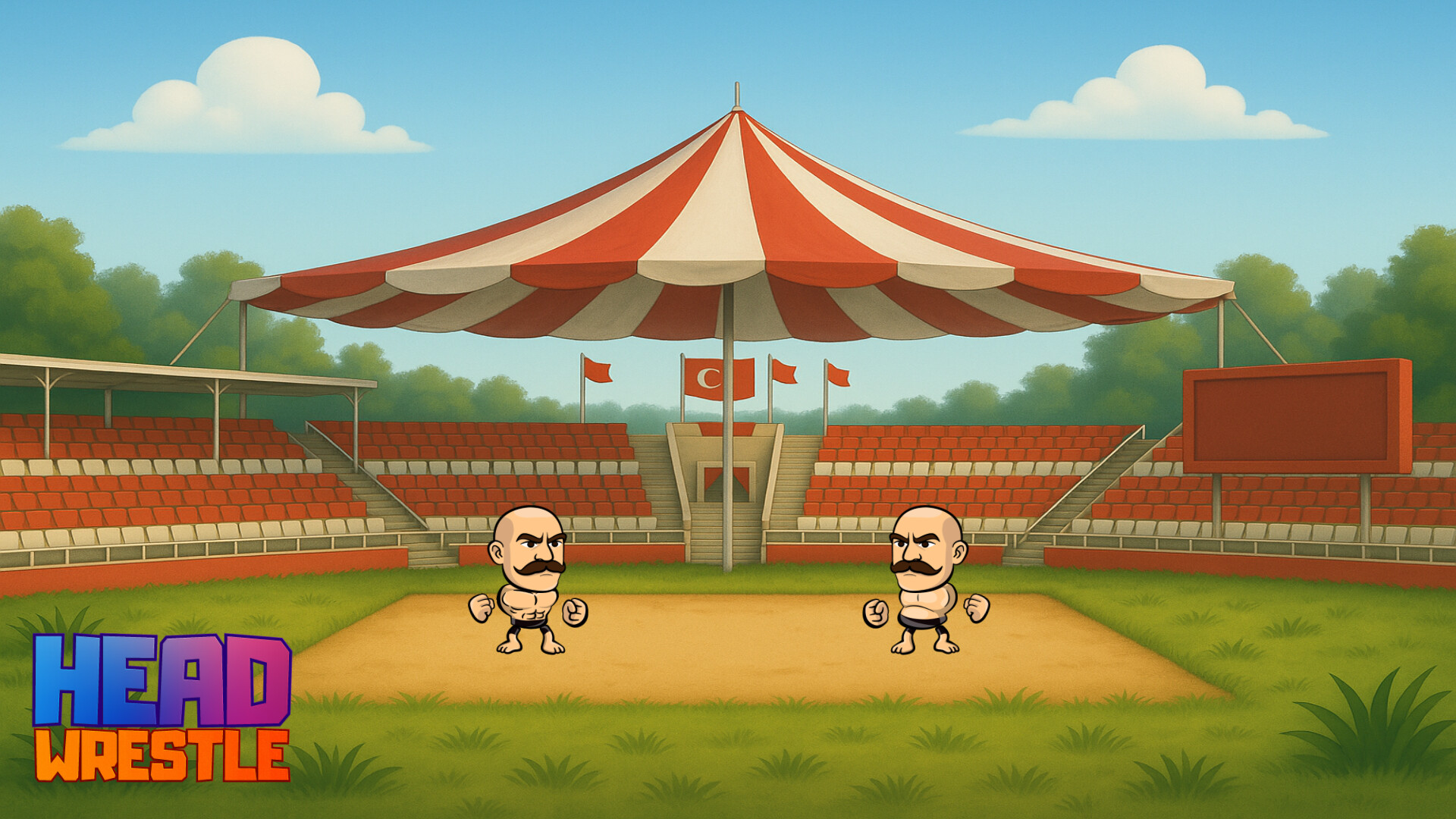 Head Wrestle Online screenshot #2