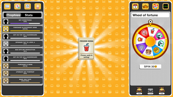 Скриншот из Super Burger Clicker