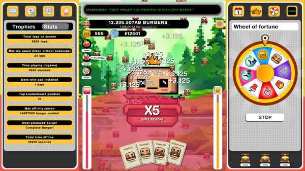 Скриншот из Super Burger Clicker