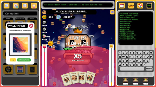 Скриншот из Super Burger Clicker