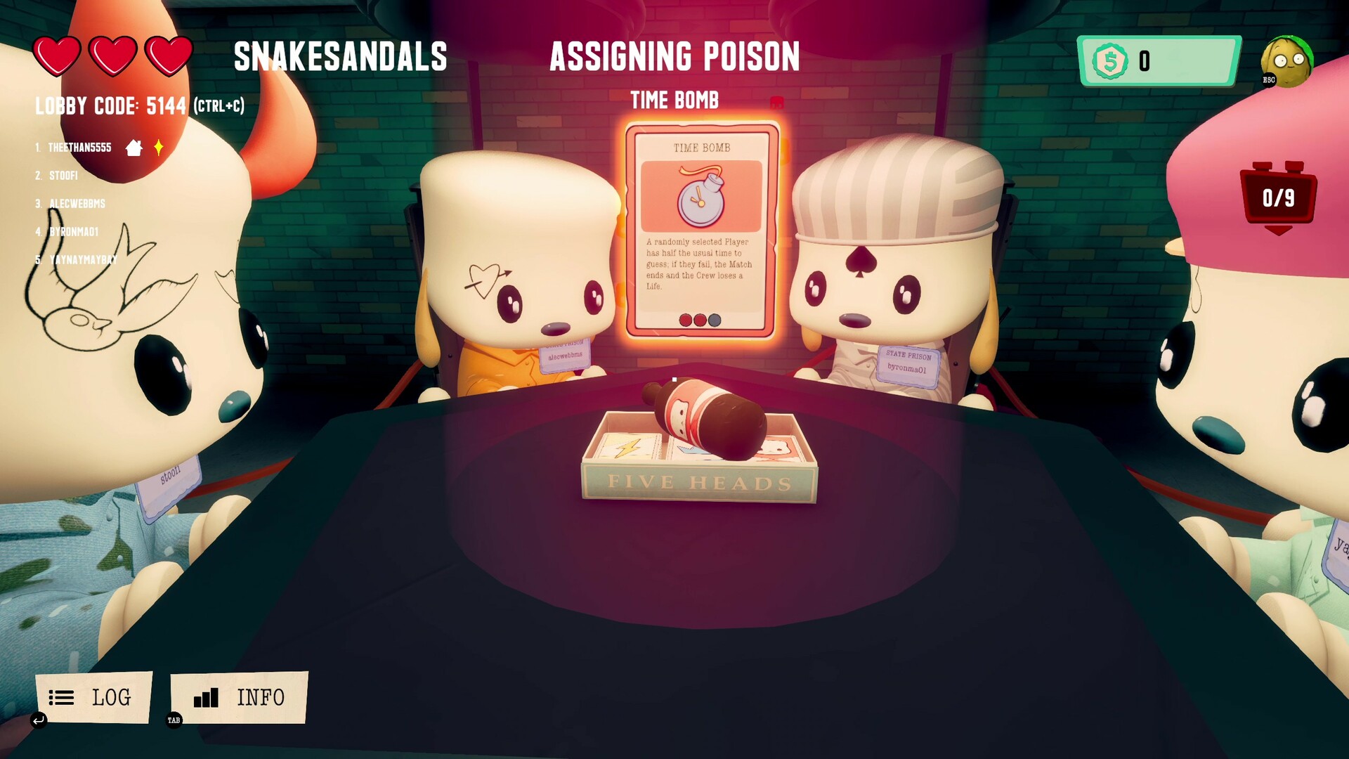 Five Heads screenshot #2