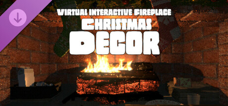 Virtual Interactive Fireplace - Christmas Decor banner image