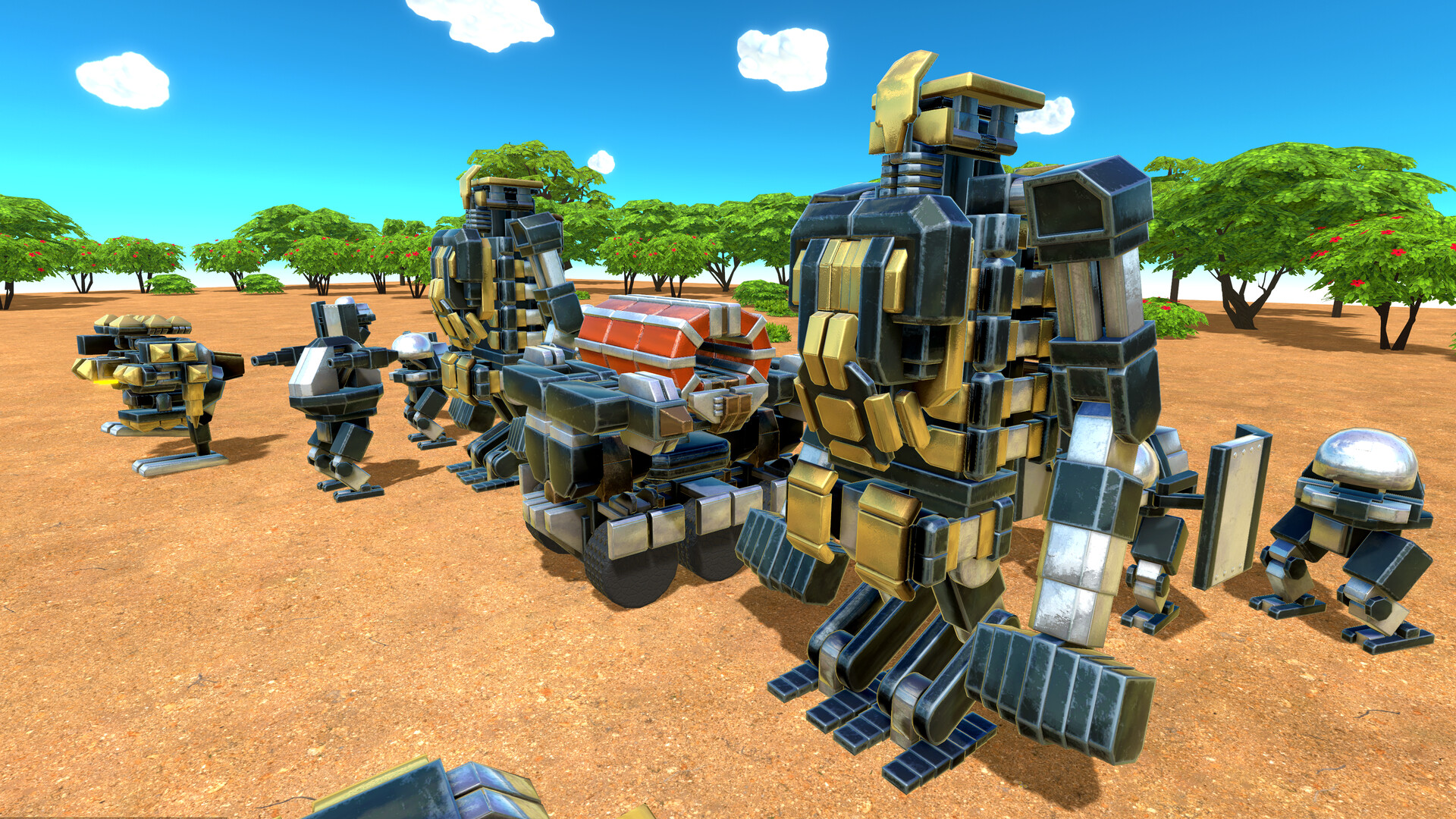 screenshot of Age Of Warbots 3