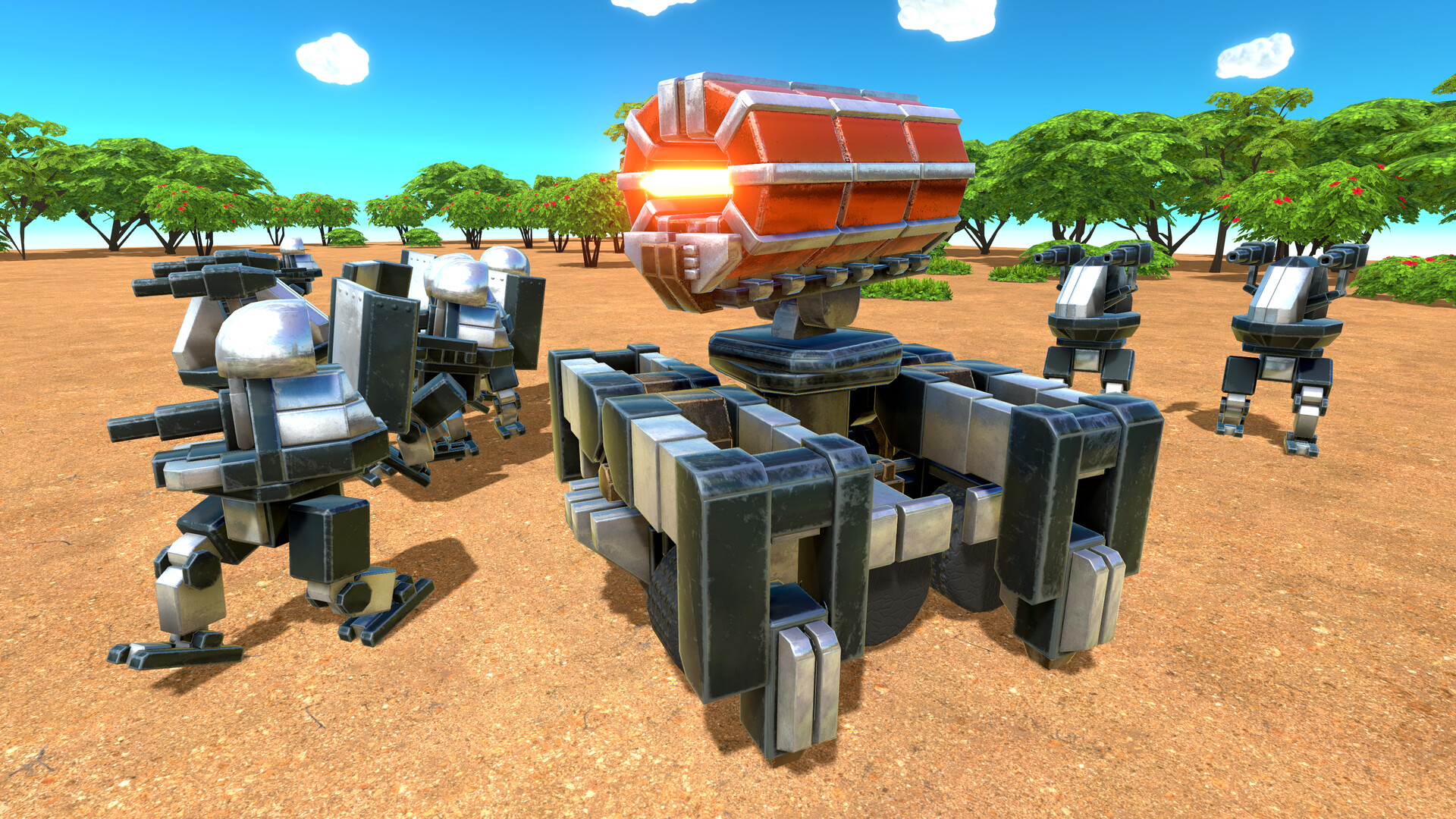 screenshot of Age Of Warbots 2