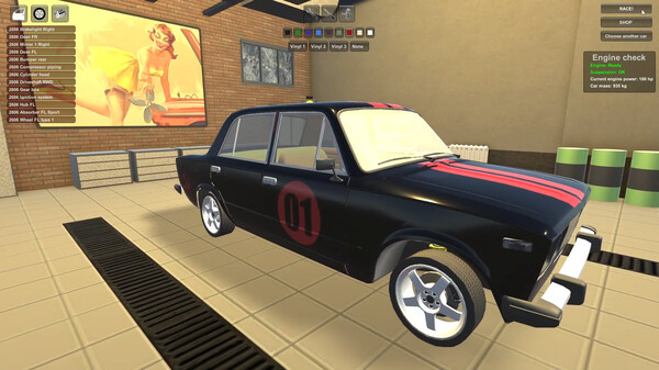 Screenshot z Car Mechanic Workshop