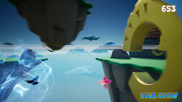 Screenshot z Blue Crow